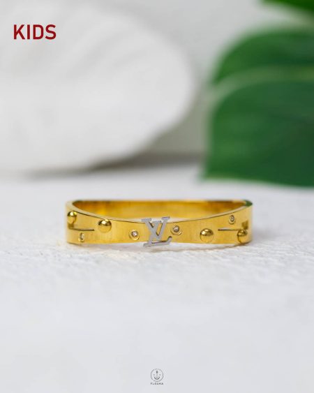 gold LV kids bracelet