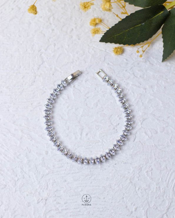 big Fangs silver tinnes bracelet