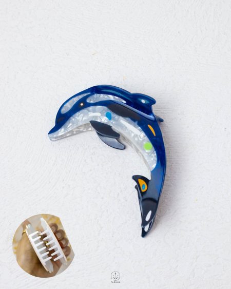 dolphin claw clip