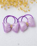 double Metallic purple tie tokka
