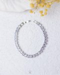 big basic silver tinnes bracelet